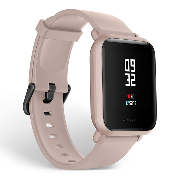 Amazfit Bip Lite Pink Smart Watch buy online offlice lowest price ahmedabad vadodara gondal surat rajkot vapi palanpur gujrat india 1
