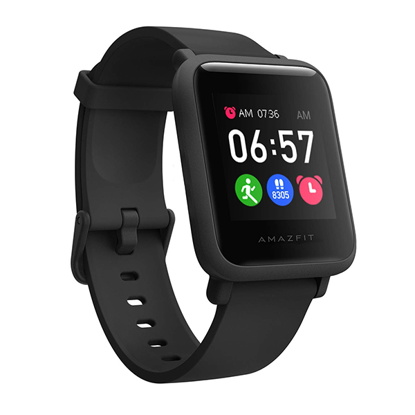 Amazfit Bip S Carbon Black Smart Watch buy online offlice lowest price ahmedabad vadodara gondal surat rajkot vapi palanpur gujrat ind 1