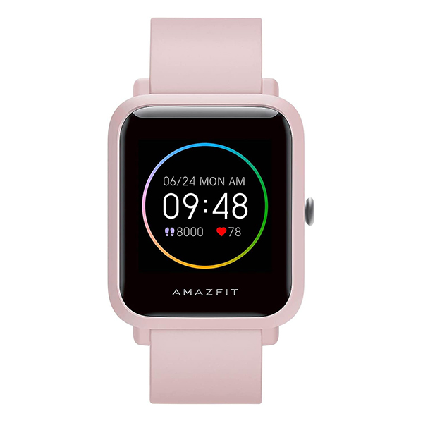 Amazfit Bip S Lite Sakura Pink Smart Watch 01 1