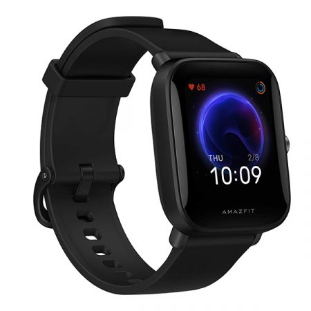 Amazfit Bip U Black Smart Watch buy online offlice lowest price ahmedabad vadodara surat rajkot palanpur dabhoi gujrat india 1
