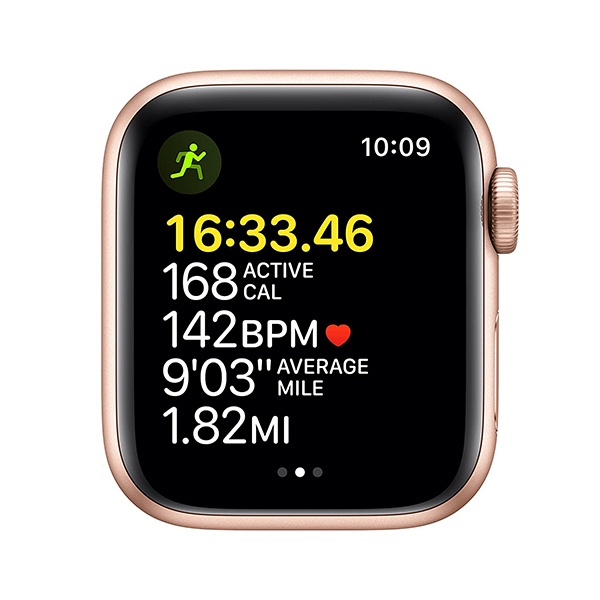 Apple Watch SE GPS 40mm Gold Aluminium Case with Starlight Sport Band 03 phonewale buy online lowest rate phonewale buy online lowest rate