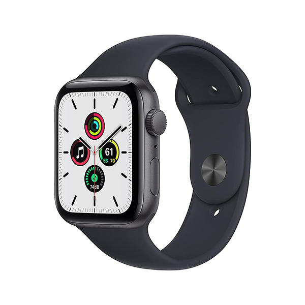 Apple Watch SE GPS 40mm Space Grey Aluminum Case with Midnight Sport Band 01 phonewale