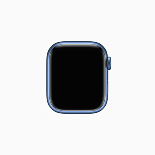 Apple Watch Series 7 GPS 41mm Blue Aluminium Case with Abyss Blue Sport Band Regular 04 phonewale