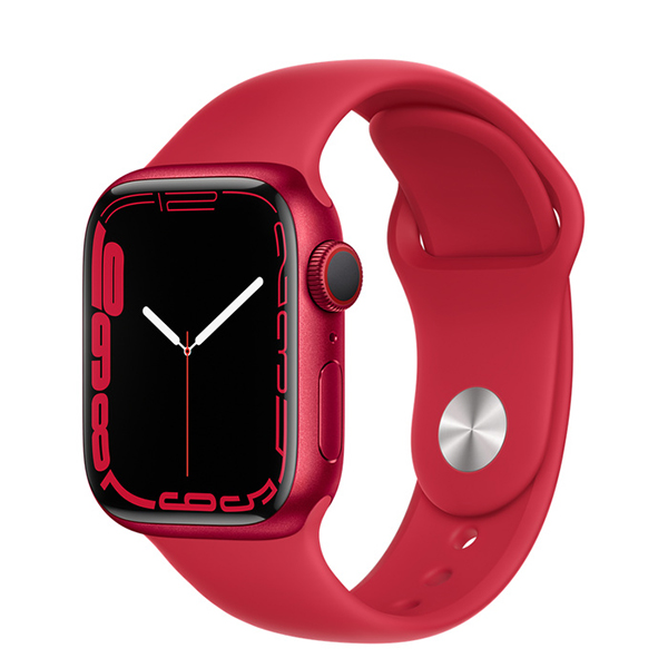 Apple Watch Series 7 GPS 41mm PRODUCTRED Aluminium Case with PRODUCTRED Sport Band Regular 01 phonewale