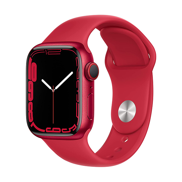 Apple Watch Series 7 GPS Cellular Aluminium Case with PRODUCTRED Sport Band Regular 01 phonewale