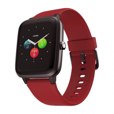 Noise Colorfit Pro 2 Red Smart Watch 01 gujarat india ahmedabad surat valsad vapi mehsana palanpur rajkot buy online at lowest price
