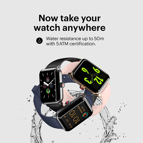 Noise Colorfit Pro 3 Smoke Grey Smart Watch 03 gujarat india ahmedabad surat valsad vapi mehsana palanpur rajkot buy online at lowest price