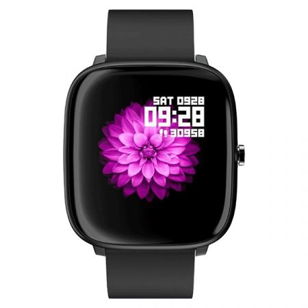 Noise Colorfit Qube Black Smart Watch 01 gujarat india ahmedabad surat valsad vapi mehsana palanpur rajkot buy online at lowest price