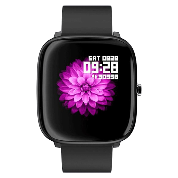 Noise Colorfit Qube Black Smart Watch 01 gujarat india ahmedabad surat valsad vapi mehsana palanpur rajkot buy online at lowest price