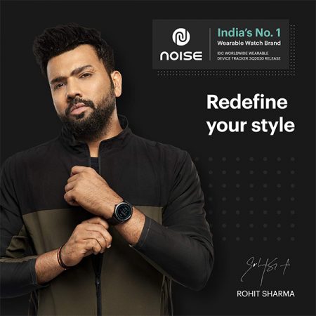 Noise Fit Evolve Dusk Blue Smart Watch 02 gujarat india ahmedabad surat valsad vapi mehsana palanpur rajkot buy online at lowest price