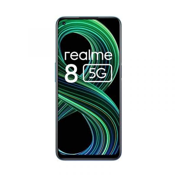 Realme 8 5G Blue FRONT phonewale ahmedabad android phone online lowest price ahmdeabad surat baroda gujarat rajkot palanpur navasri india