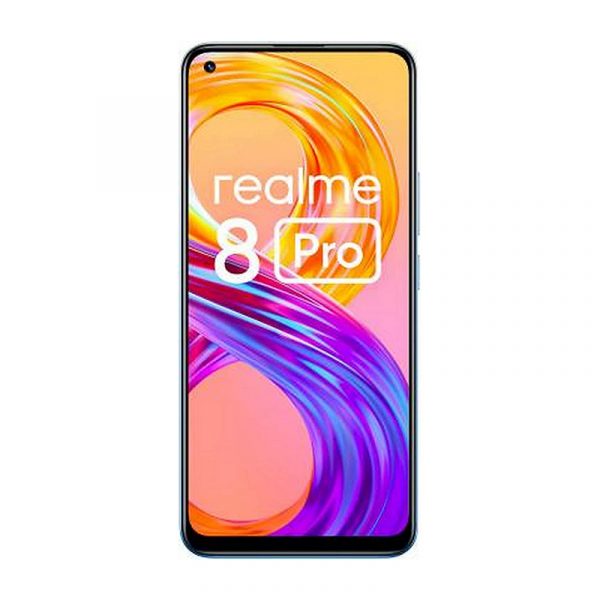 Realme 8 Infinite Blue FRONT phonewale ahmedabad android phone online lowest price ahmdeabad surat baroda gujarat rajkot palanpur navasri india