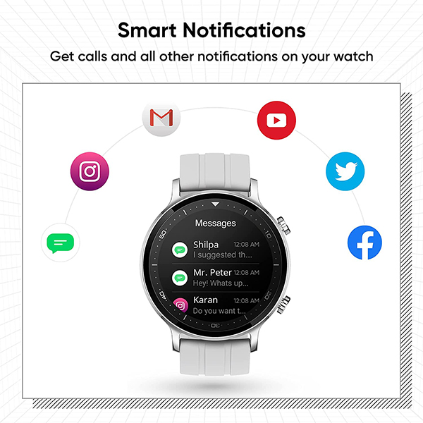 Realme Watch S Rma207 In Silver Smart Watch 03 gujarat india ahmedabad surat valsad vapi mehsana palanpur rajkot buy online at lowest price