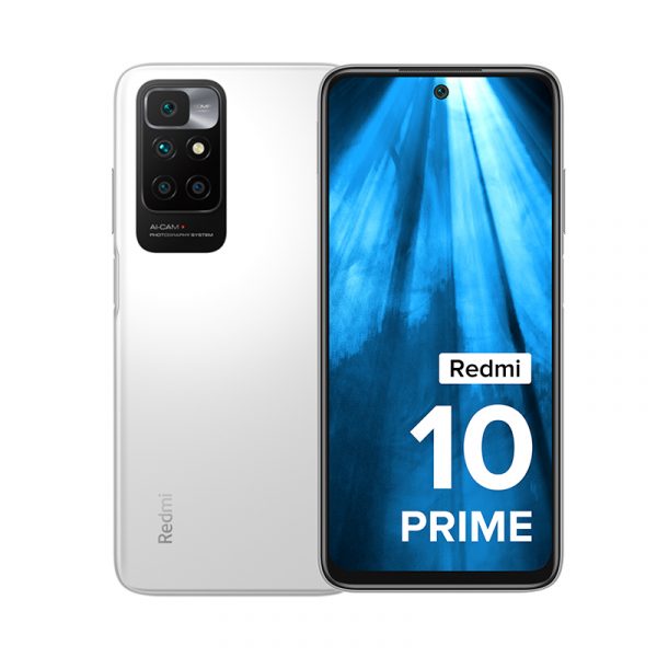 Redmi 10 Prime Astral White FRONT phonewale ahmedabad android phone online lowest price ahmdeabad surat baroda gujarat rajkot palanpur navasri india