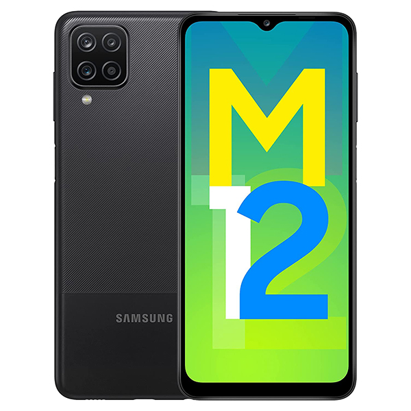 Samsung M12 black phonewale ahmedabad android phone online lowest price ahmdeabad surat baroda gujarat rajkot palanpur navasri india 1