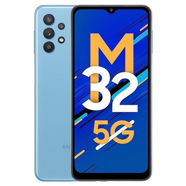 Samsung M32 5G Blue phonewale ahmedabad android phone online lowest price ahmdeabad surat baroda gujarat rajkot palanpur navasri india 1