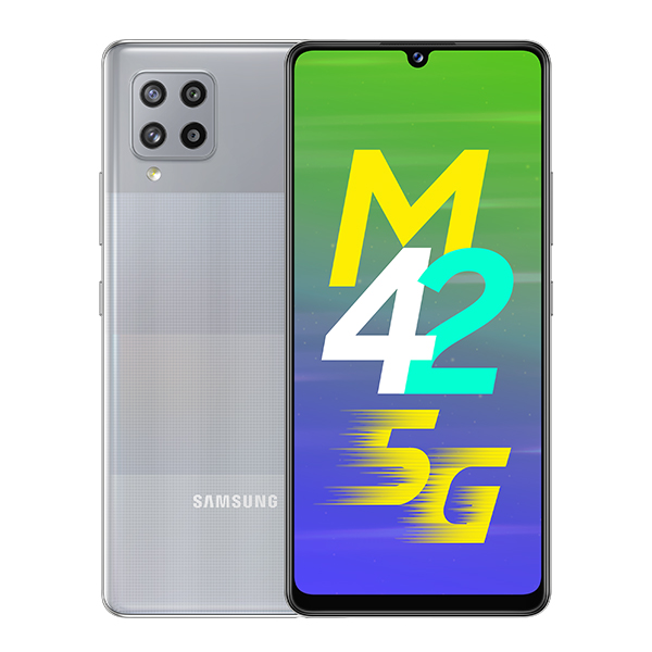 Samsung M42 Gray phonewale ahmedabad android phone online lowest price ahmdeabad surat baroda gujarat rajkot palanpur navasri india 1