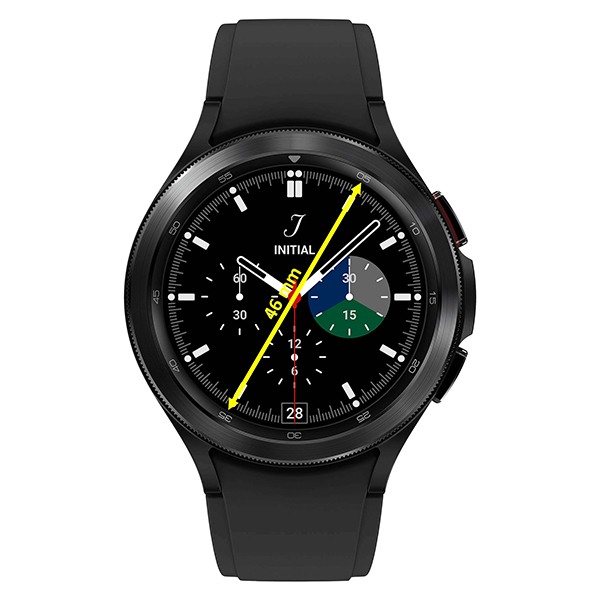 Samsung R890 Watch 4 46mm Black Smart Watch 02 gujarat india ahmedabad surat valsad vapi mehsana palanpur rajkot buy online at phonewale lowest price