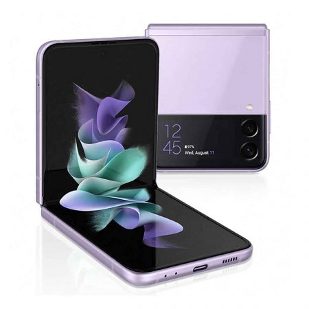 Samsung Z Flip 3 5G Lavender phonewale ahmedabad android phone online lowest price ahmdeabad surat baroda gujarat rajkot palanpur navasri india 3
