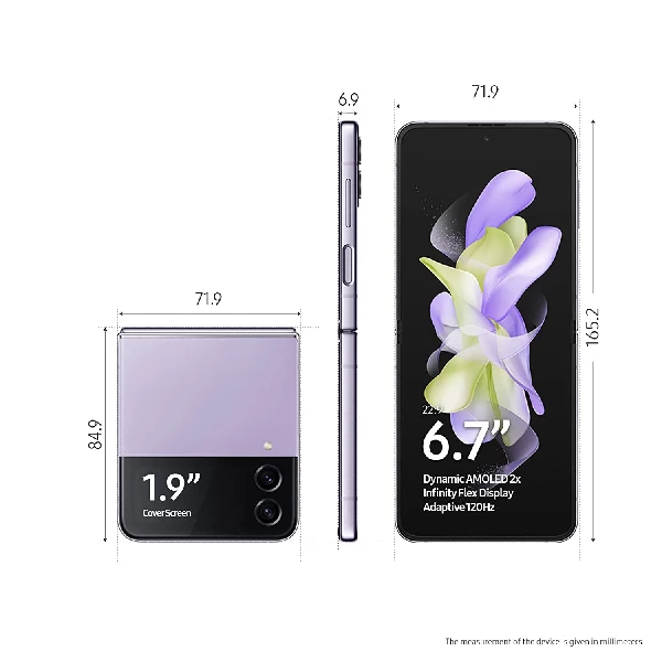 Samsung Galaxy Z Flip 4 5G 8GB256GB Bora Purple 3