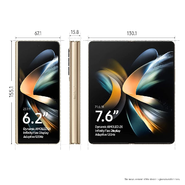 Samsung Z Fold 4 5G 12GB1TB Beige 3