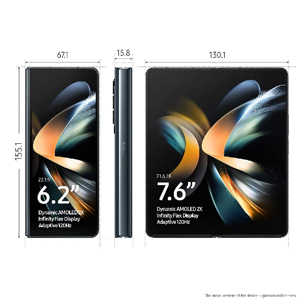 Samsung Z Fold 4 5G 12GB1TB Graygreen 3
