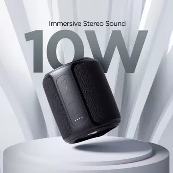Buy Now ! Stone 350 | Wireless Speaker with 10W Stereo Sound, 12H Nonstop  Playtime, Lightweight Design, BT, TF Card & AUX Compatible - Black -  PhoneWale : Right Store... Right