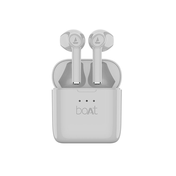 BOAT AIRDOPES 131 WHITE EARBUDS 01
