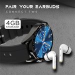 FIRE BOLTBSW097 DARK GREY 1.43 AMOLED INVINVIBLE PLUSSMART WATCH_03